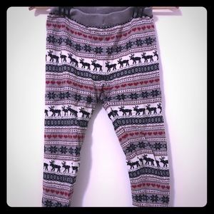 Christmas pants print holiday leggings pjs